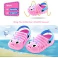 thumbnail image 3 of Baby Clogs Funny Garden Shoes Non-Slip Plastic Kids Sandals Closed Toe Slippers Cute Infant Toddler Beach Shower Shoes for Boys and Girls 0-5 Years, 3 of 7