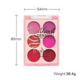 thumbnail image 2 of Eyeshadow Palette, Highly Pigmented Eyeshadow, Matte and Glossy Blendable Eye Shadows for Makeup Looks, Long-Lasting Creamy Texture Suitable for Party Wedding Halloween Christmas, 2 of 5