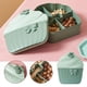 thumbnail image 5 of Caja para dulces con forma de cupcake | Bandeja de 5 compartimentos para dulces, galletas y fruta | Contenedor para guardar alimentos para fiestas y Navidad | 28 x 23 x 7,5 cm, 5 of 7