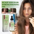 thumbnail image 5 of Rosmarinöl Haare, Rosemary Mint Light Scalp & Hair Strengthening Oil, Rosemary Mint Kopfhaut- und Haarstärkungsöl für Reduziert Haarausfall und Gesundes Haarwachstum, 2 Ounce (1pc), 5 of 5