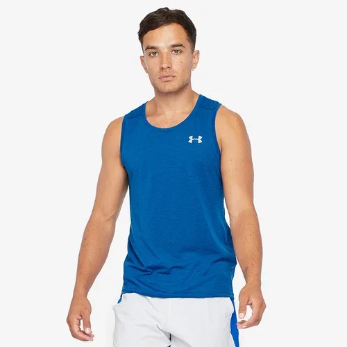 Under Armour Men's Runner Streaker 2.0 Singlet Tank Top, Blue, Small