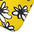 thumbnail image 3 of Floral Dish Drying Pad for Kitchen Counter Microfiber Foldable Absorbent Rack Pad Daisy Design Spring Summer 18x24 Inch, 3 of 5