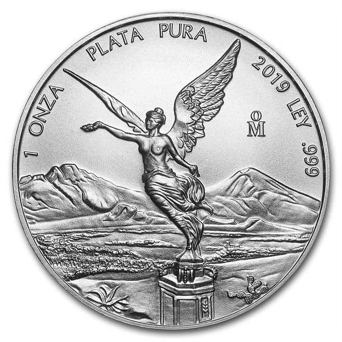 1992 Mexico 5-Coin Silver Libertad Set BU (1.9 oz) - Walmart.com
