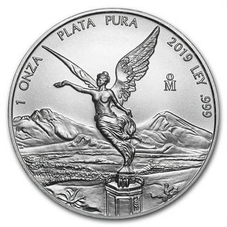 1992 Mexico 5-Coin Silver Libertad Set BU (1.9 oz) - Walmart.com