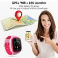 thumbnail image 3 of Livego Smartwatch 4G (GPS) 13" Purple Silicone Case with Purple Band, 3 of 8