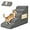 Grey, variant on Dog Stairs for High Beds 30-36 inches Tall, 6-Step Dog Steps for Bed 32-36 inches for Small Large Dogs, Doggie Ramp for Bed, 30D Foam Pet Stairs for Old Dogs/Cats, Free-Installation, Grey