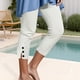 thumbnail image 2 of Leggings de yoga de cintura alta para mujer - Pantalones ajustados y cortos para deporte y uso informal - S-XXXL, 2 of 4