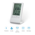 thumbnail image 3 of Mini Digital Thermometer Indoor Hygrometer Room ℃/℉ Temperature Humidity Monitor Meter Gauge Alarm Clock Thermo-Hygrometer with Max Min Value Display, 3 of 6
