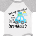 thumbnail image 4 of Inktastic Book My Reservation I'm Going to Grandma's Boys or Girls Baby Bodysuit, 4 of 5