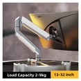 thumbnail image 2 of Adjustable Screen Monitor Bracket Fits 13 to 32" Computer Tilt Rotation Swivel Mount ,Adjustable, 2 of 6