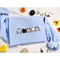 thumbnail image 2 of Embroidered Cat Family Sweatshirt, 2 of 5