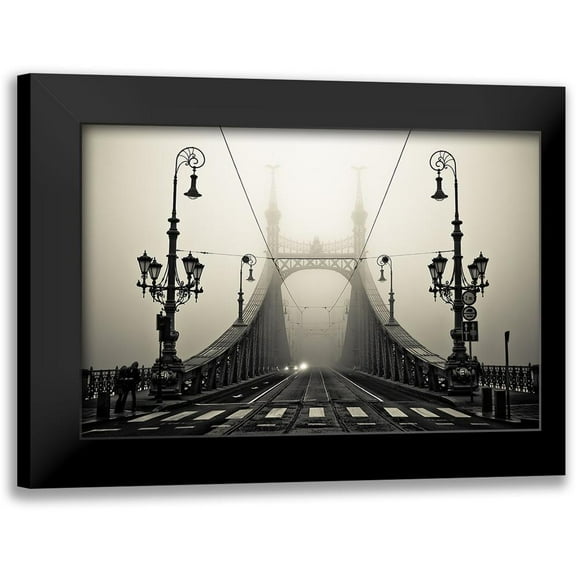 Arminmarten 14x11 Black Modern Framed Museum Art Print Titled - The Bridge