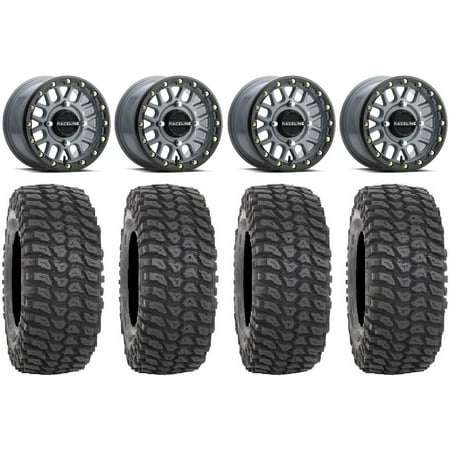 Raceline Podium Bdlk 15 Gy Wheels 35 XCR350 Tires Kawasaki Mule Pro FXT Raceline Podium Bdlk 15 Gy Wheels 35 XCR350 Tires Kawasaki Mule Pro FXT