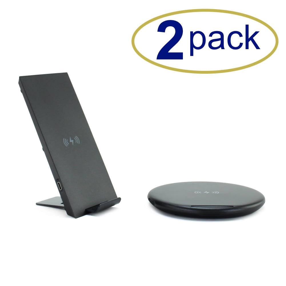 Fast Wireless Charger (2 Pack) 10 Watts 2 Chargers for price of 1