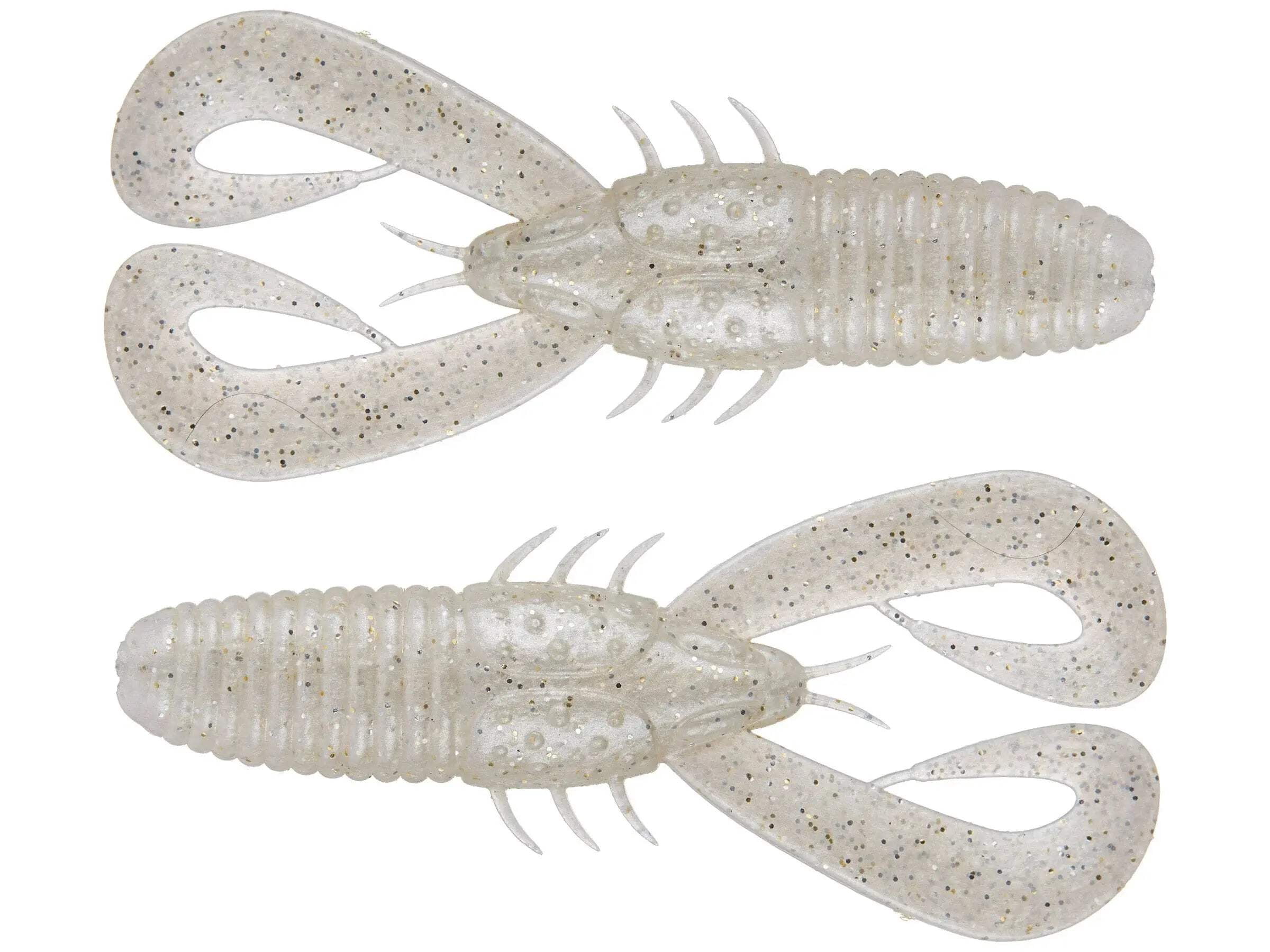 (2 pack) 6th Sense Stroker Craw 3.3 in Soft Plastic Craw Bait Jig Trailer and Flipping Bait A