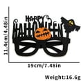 thumbnail image 2 of Yoyauz Halloween Party Glasses Glitter Festive Glasses Frames Halloween Decoration Accessories Costume Glasses Halloween Party Holiday Gifts, 2 of 5