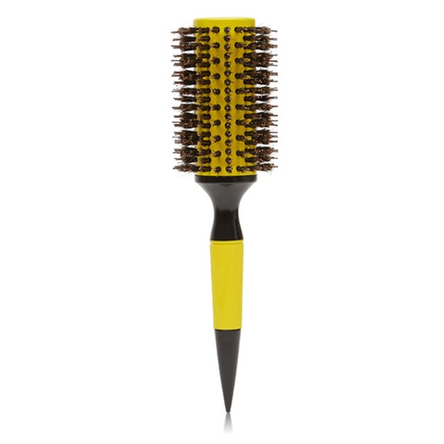 Vogacara Peine rizado con mango de madera, rodillo para rizar el cabello, cepillo fino, accesorios de belleza para salón, herramientas de viaje para Cuidado del cabello Tipo 6 Vogacara CE001311-06