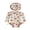 Apricot, variant on BemeyourBBs Toddler Baby Girl One-Piece Swimsuit with Sun Hat Set Infant Girls Bathing Suit Long Sleeve Rash Guard Flower Bow Print Ruffled Swimwear Summer Beach Wear