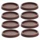 thumbnail image 5 of HONMEET 8Ud Tapones Para Patas De Muebles De Goma Marrón Para Proteger Y Evitar Ruido, 5 of 8