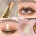 thumbnail image 3 of Kmbangi Eyeshadow Stick Waterproof Long Lasting Shimmer Eye Shadow Pencils with Sponge Applicators Highlighter Makeup Tool, 3 of 5
