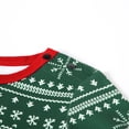 thumbnail image 4 of 2023 Famille Bébé Fille Tenue de Noël Imprimé Lettres Bébé Garçon Pyjama Coton Biologique Pyjama de Noël, 4 of 8