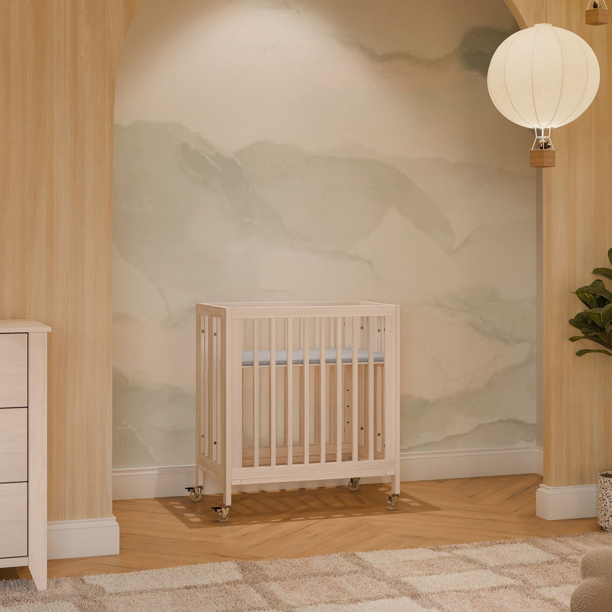 Babyletto Rolli 9-in-1 Convertible All-Stages® Crib with Bassinet & Toddler Bed Conversion Kits