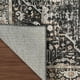 thumbnail image 5 of Alfombra Ruugme, lavable, 10 x 14 cm, negra, para sala de estar o dormitorio, 5 of 7