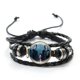thumbnail image 3 of The Vampire Diaries Leather Bracelet Adjustable Elena Stefan Braided Beaded Bracelet Wristband Handmade Jewelry Gift, 3 of 5