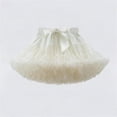 thumbnail image 4 of Girls Tutu Skirt Princess Fluffy Soft Tulle Ballet Birthday Party Pettiskirt Layered Ruffle Skirt Costumes, 4 of 6