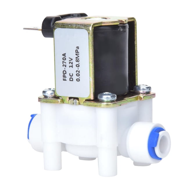 Guided1-way 0.02-0.8Mpa Electric Solenoid Valve, Plastic Solenoid Valve, Household For Home Using