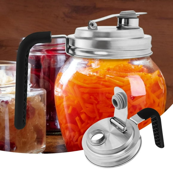 Hbdhejl Jar Pour Spouts Lid Stainless Steel Jar Lids With Pour Spouts Wide Mouth Jar Pitcher Lid Jar Lids With Handle Wide Mouth Jar Pour Spouts Lid