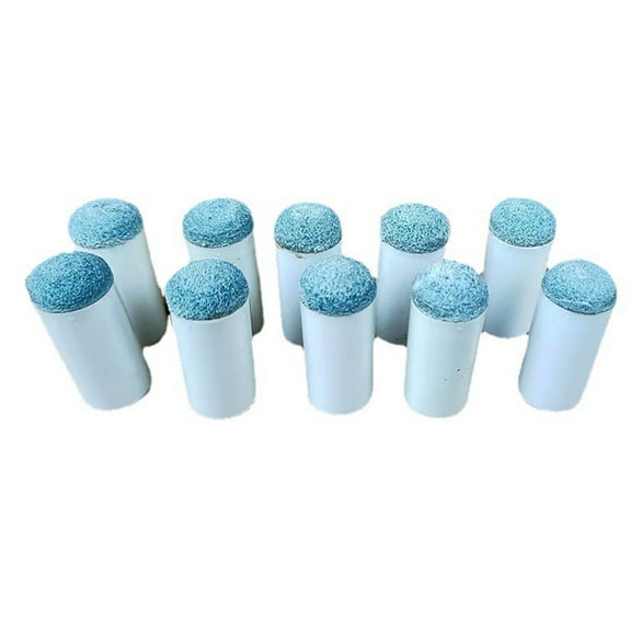 Necvior 10Pcs Slip on Pool Cue Tips Replacement Billiard Cue Tips Pool Cue Tips