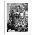 thumbnail image 2 of Art.com Attorney General Bobby Kennedy Speaking to Crowd in D.C. Photo by Warren K^ Leffler, White Frame Wall Art, 23" x 29", 2 of 5