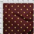 thumbnail image 2 of oneOone Coton Soie Tissu Abstrait Imprimé Ikat Tissu à Coudre BTY 42 Pouces de Large, 2 of 4