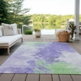 thumbnail image 6 of Addison Rugs Chantille Indoor/Outdoor Transitional Abstract Lavender Washable Rectangle Rug, 10' x 14', 6 of 6