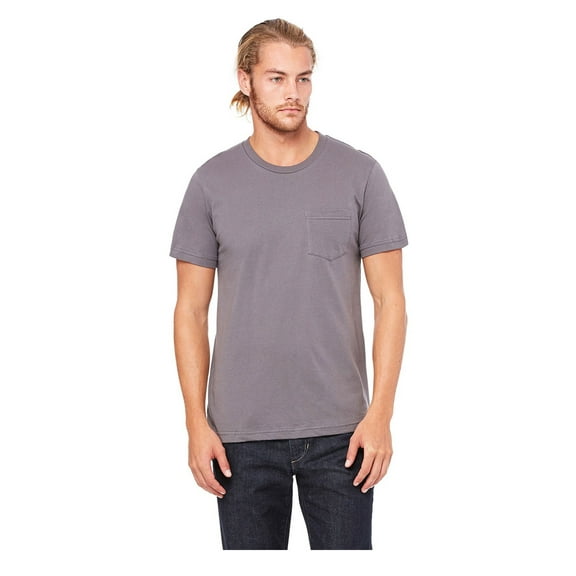 Bella Canvas Menâ€™s Fitted Jersey Pocket T-Shirt, Style C3021