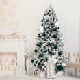 thumbnail image 5 of Cristbest Bolas De Navidad De Terciopelo Grandes Colgantes Inastillables Adornos De Árbol De Navidad Para Colgar Árbol De Navidad, Decoraciones De Fiesta De Boda Y Decoración Del Hogar (Verde Oscuro 4, 5 of 5