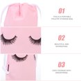 thumbnail image 3 of MasteelfCA 50Pcs Eyelash Design Makeup Bags Travel Makeup Bags with Drawstring Toiletry Bag, 3 of 7