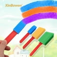 thumbnail image 4 of HLONK Washable Paint Toys Sponge Soft Art Brushes (30 Count), 4 of 7