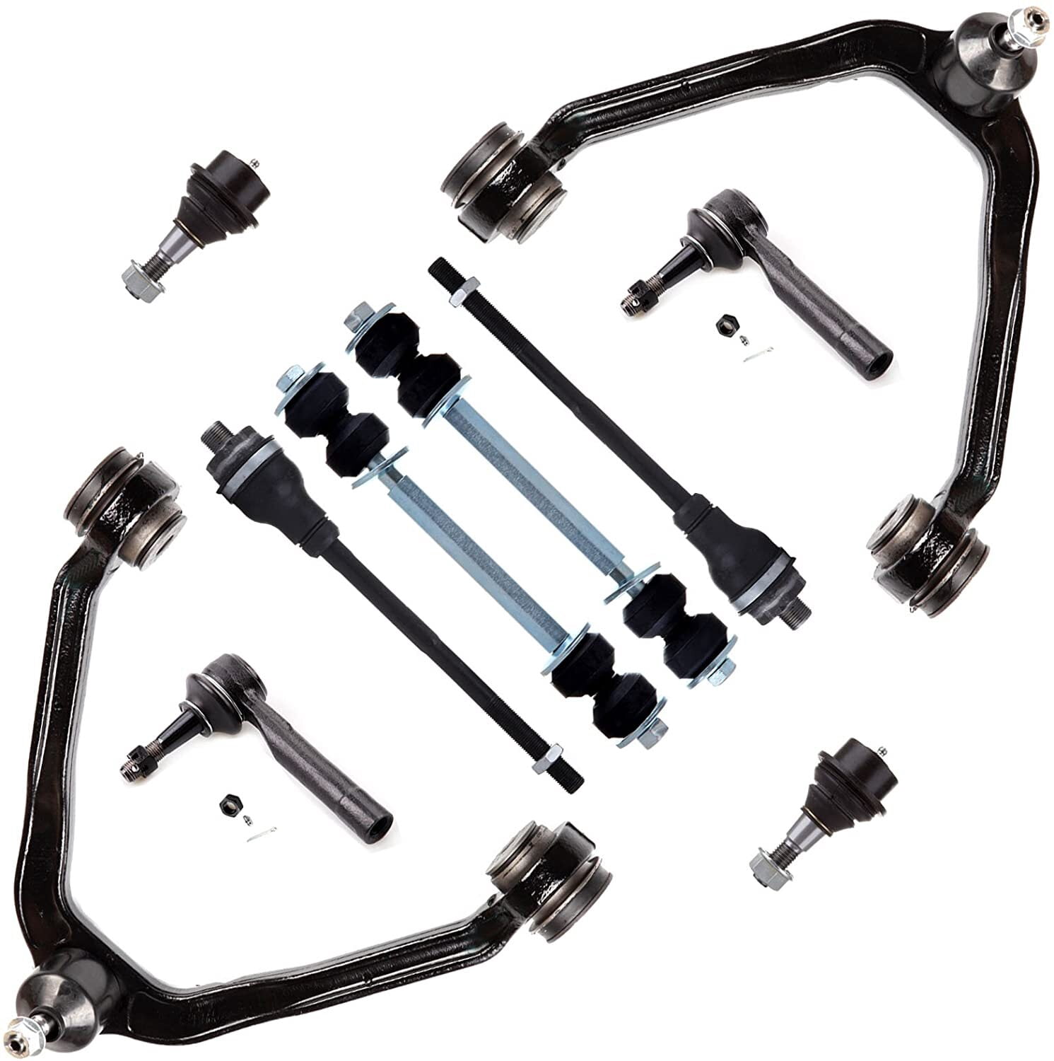 13pc Front Upper Control Arms Sway Bars For Chevrolet Tahoe GMC - Foto 2