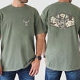 thumbnail image 4 of Camo Deer Hunting Double Sided T-Shirt – Hunter Graphic Tee for Men, Outdoor Hunting Apparel, Gift for Hunter Dad and Outdoorsman, 4 of 7