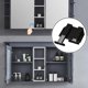 thumbnail image 3 of Magnetic Push Latch Heavy Duty Push To Open ABS Strong Suction Double-headed Cabinet Door Push Latch, 3 of 5