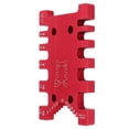 thumbnail image 2 of Calibrador De Espiga, Mano De Obra Fina, Calibre De Tarjeta De Espiga De Aleación De Aluminio Duro Portátil Para Carpintería ANGGREK Rojo, 2 of 8