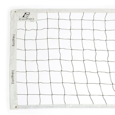 EastPoint Sports Volleyball Replacement Net for Outdoor Play, 32 ft. (L) x 3 ft. (H)