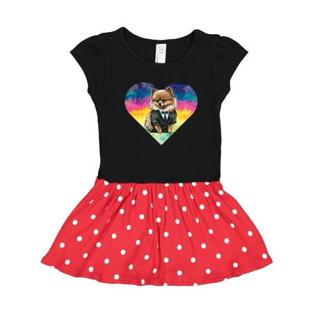 

Inktastic Pomeranian Lover Gift Toddler Girl Dress