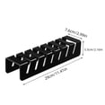 thumbnail image 4 of 2Pcs Hat organizer for Baseball Caps, 14 Ball Storage Organizer Rack, No Install Acrylic Baseball Storage, Renter Friendly Holder Display Stand for Closet, Bedroom, Dresser, Shop, 4 of 7