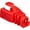 Red, variant on Snap-On Patch Cable Boot, Blue - Pack of 50