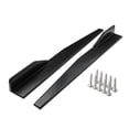 thumbnail image 1 of 2PCs Side Skirt Rocker Splitters Diffuser Winglet Wings Bumper Car Body Styling Kit Black, 1 of 8