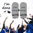 thumbnail image 7 of I’m Done Graduation Socks for Graduates Class of 2022 Graduation Gift Congrats Grad Socks, 7 of 7