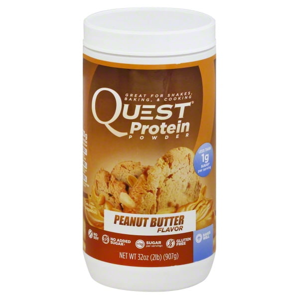 Quest Protein Powder - Peanut Butter - 2 lb - Walmart.com - Walmart.com